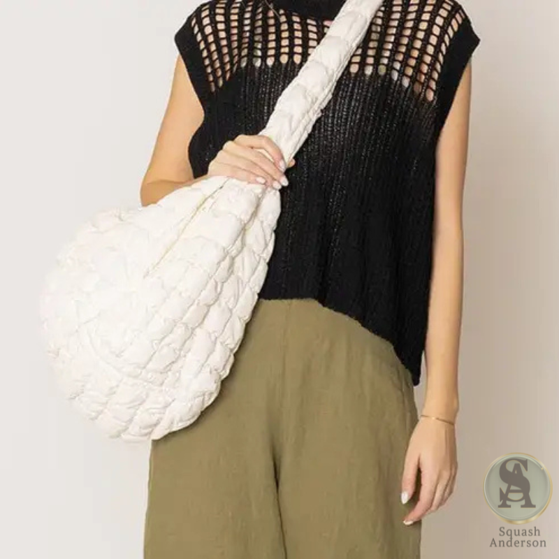 Cora Large Quilted Puffer Tote Bag