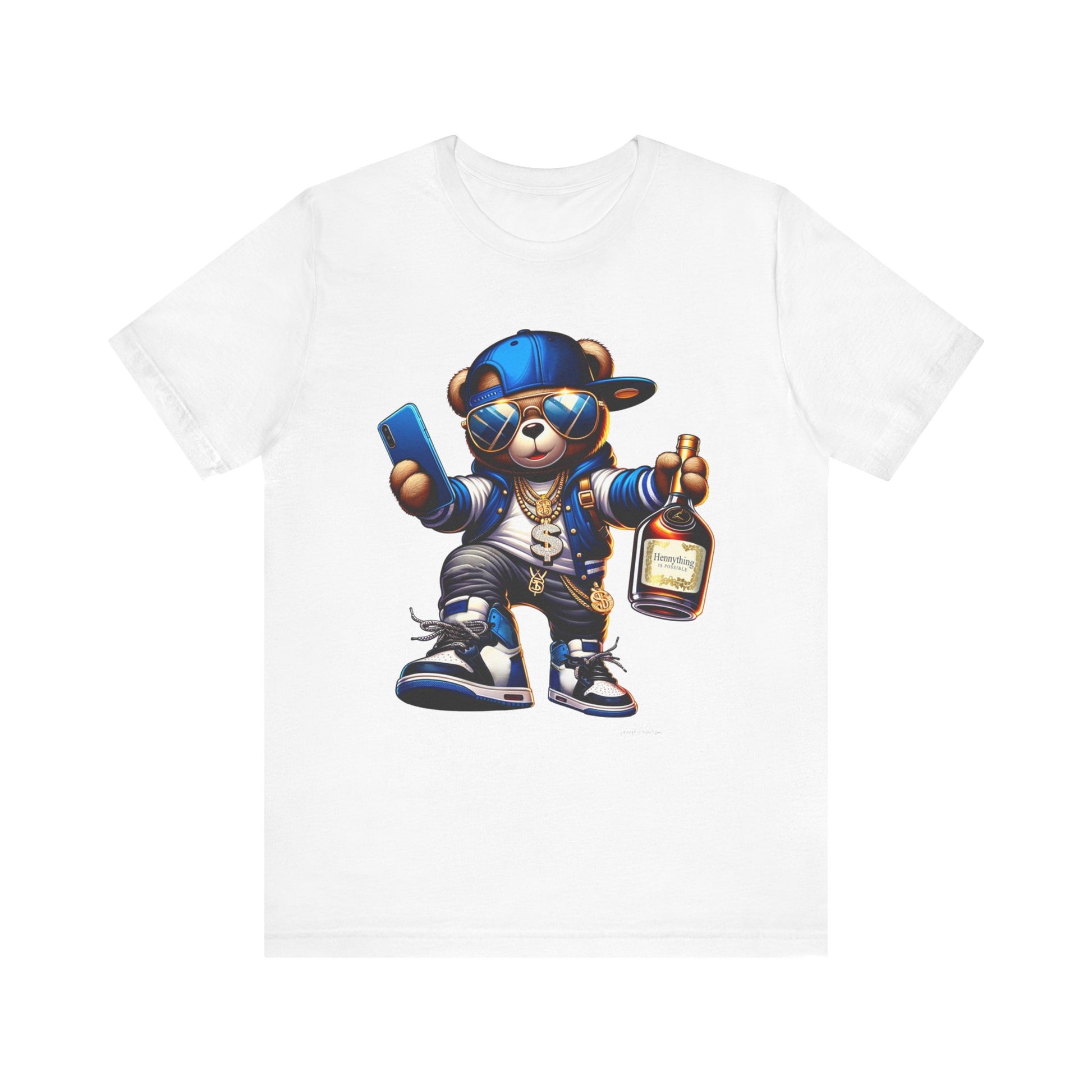 Hennything Bear Unisex Jersey Short Sleeve Tee image 4