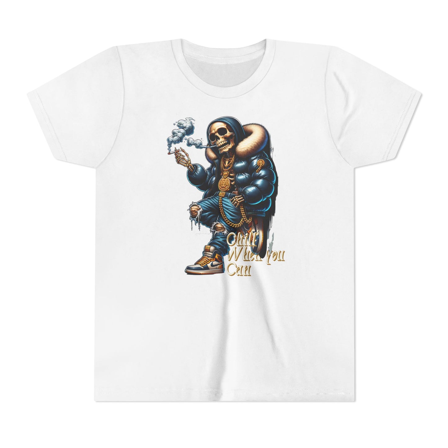 Boney Thugz “ Chill when you can” Youth Short Sleeve Tee image 0