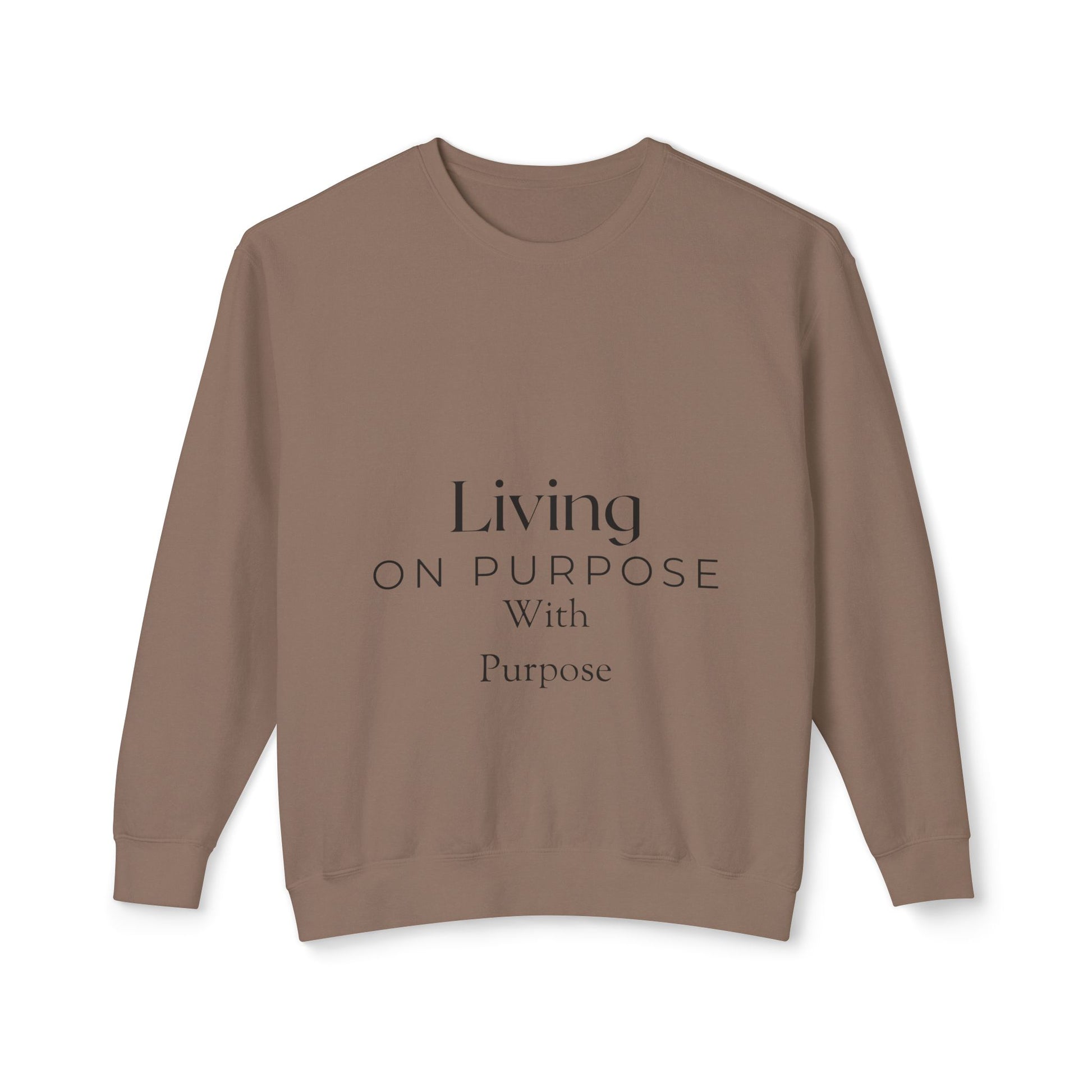 Living On Purpose Unisex Lightweight Crewneck Sweatshirt image 4