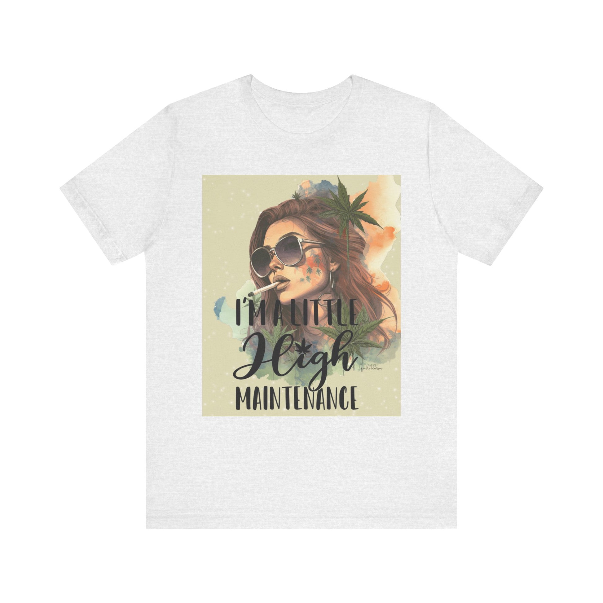 A little high maintenance Unisex Jersey Short Sleeve Tee image 0