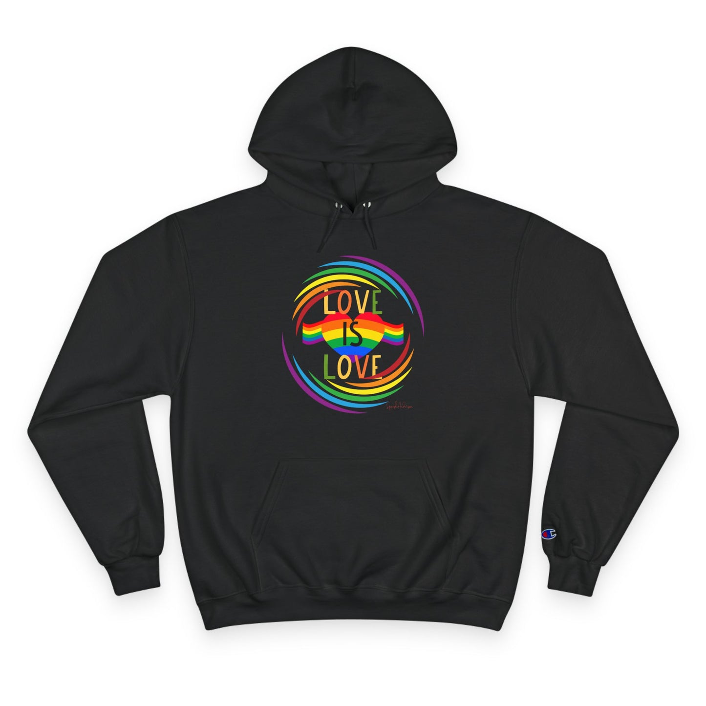 Love is Love Champion Hoodie image 8
