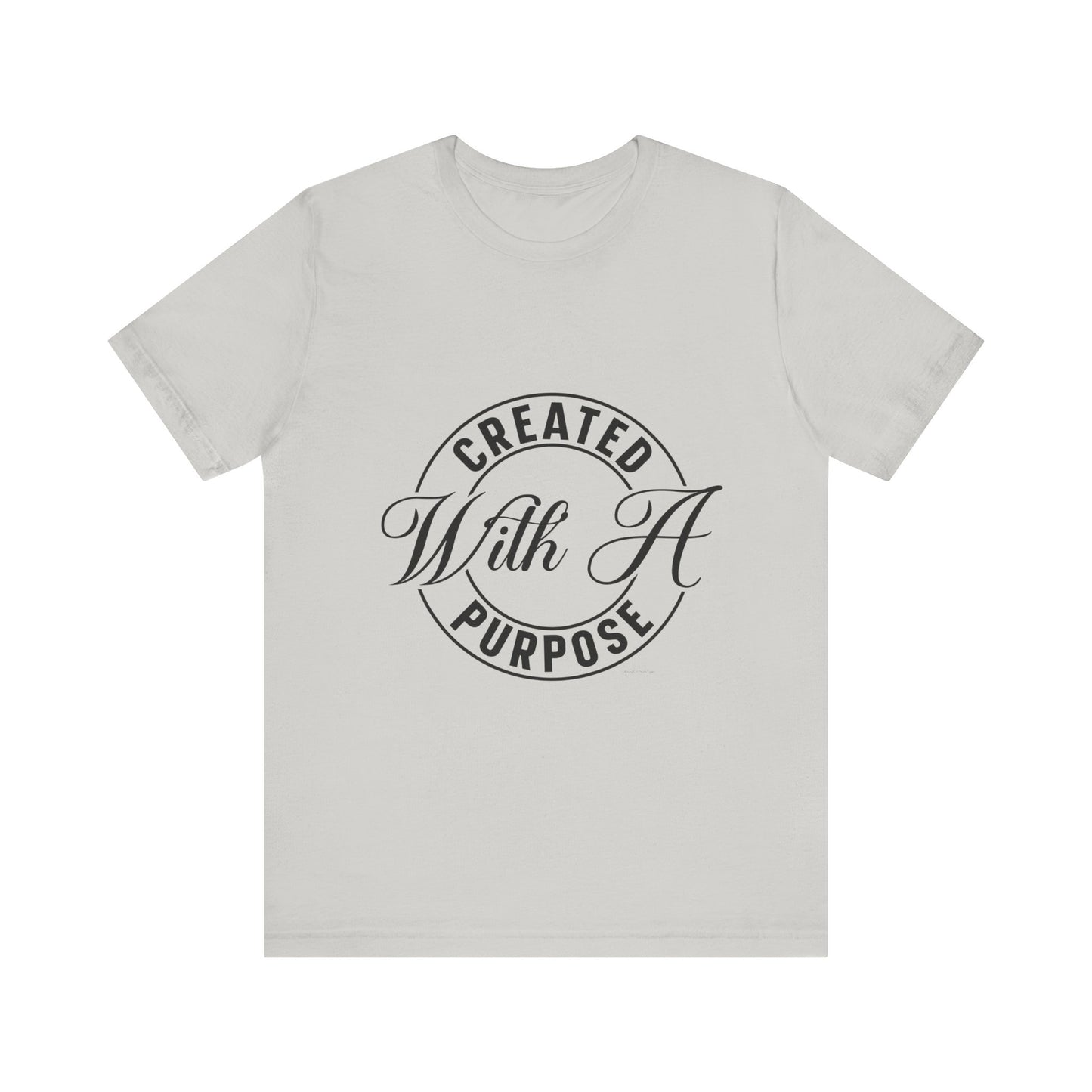 Created with a purpose Unisex Jersey Short Sleeve Tee image 12