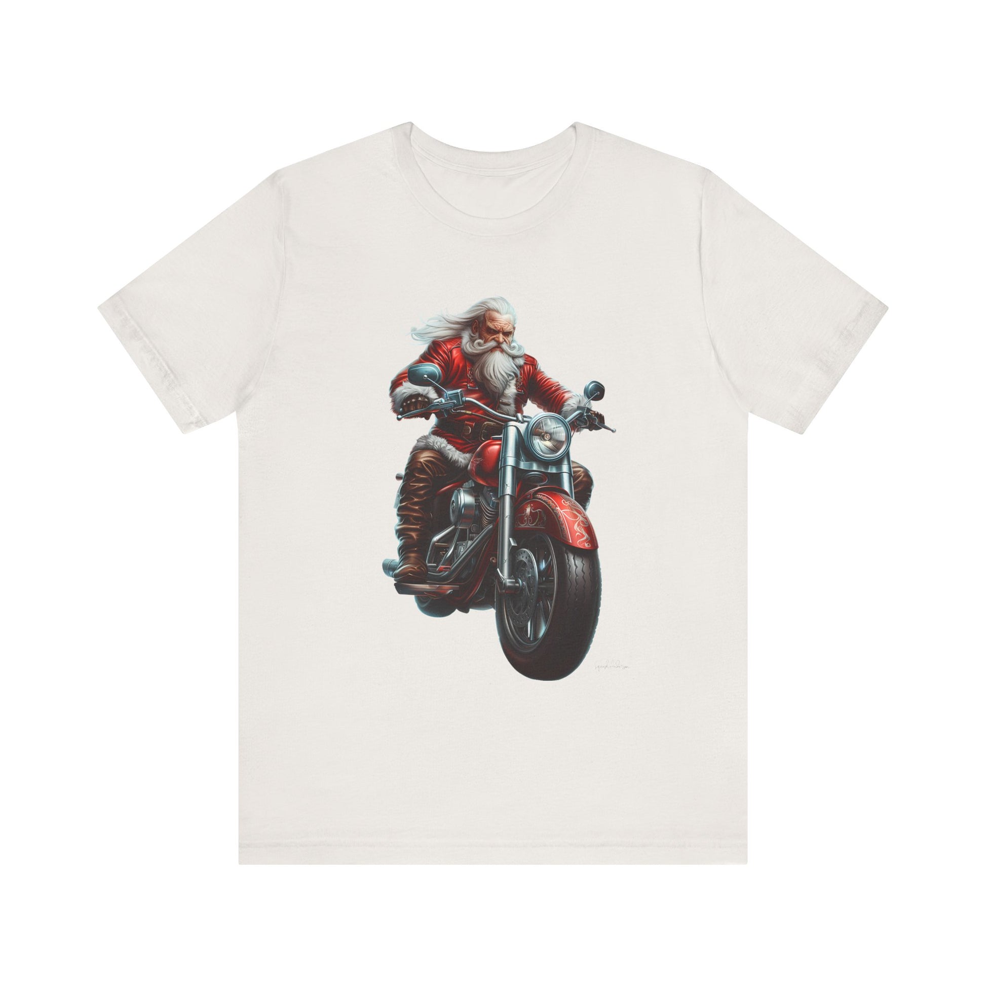 Road Hog Santa Unisex Jersey Short Sleeve Tee image 12