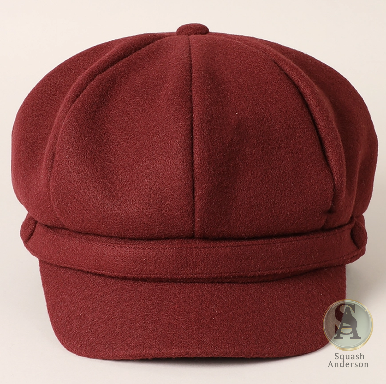 Solid Color Casual Newsboy Cap Cabbie Hat
