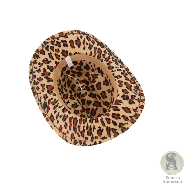 Leopard Print Cowboy Hat