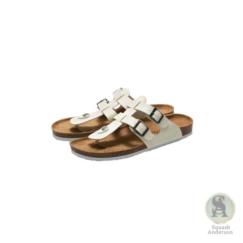 White Thong – Luxe Comfort Sandal