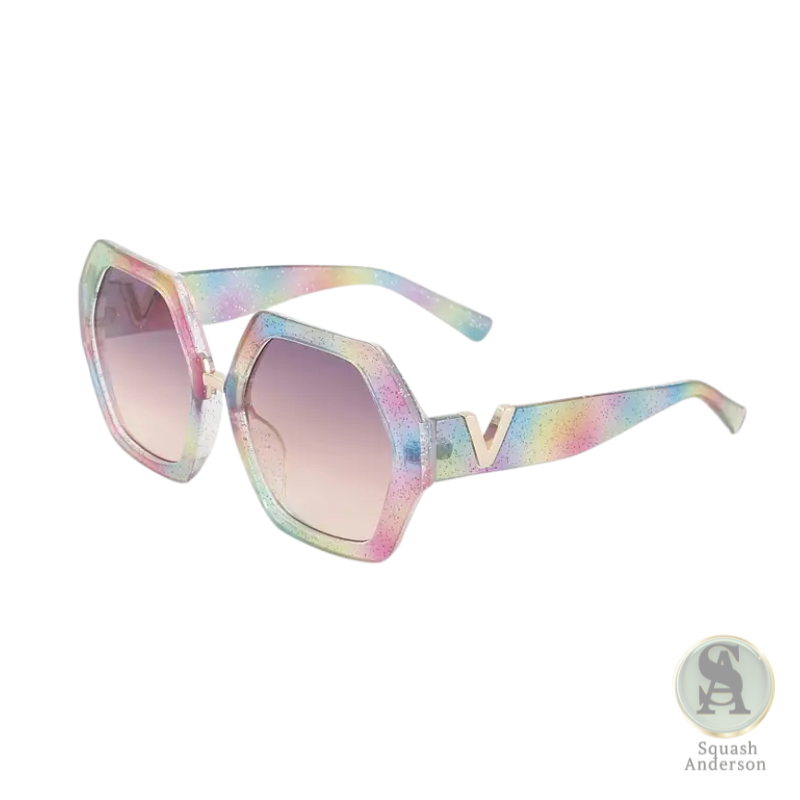 Geometric Multi-Pattern Sunglasses