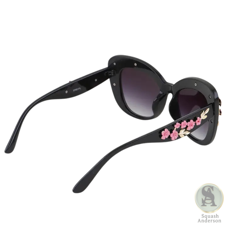 Blooming Rose Cat-Eye Sunglasses