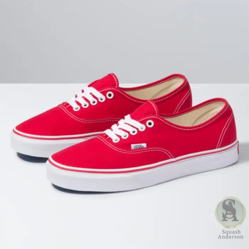 Vans Authentic Red Shoe