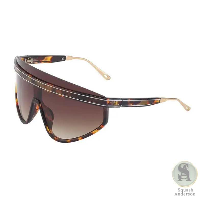 Windproof and Sunscreen Integrated Large Frame Lens Sunglasses