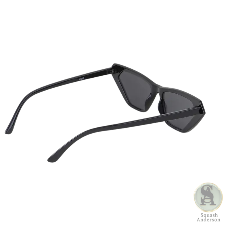 Edgy Geometric Cat Eye Sunglasses