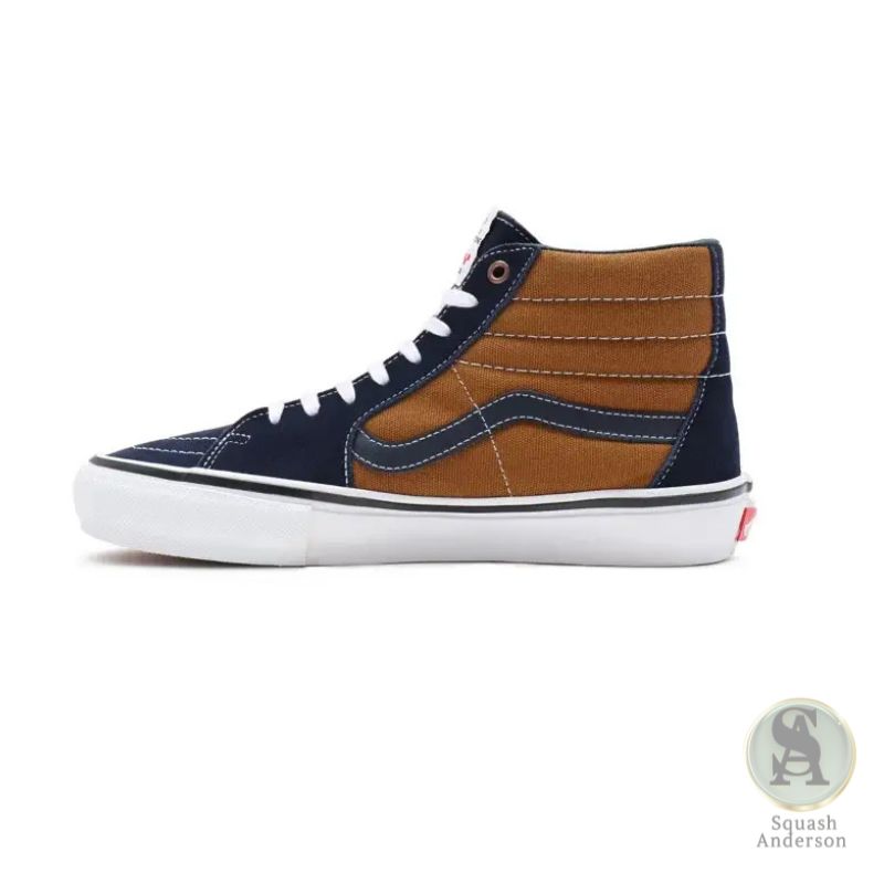 Vans Skate Sk8-Hi Andrew Reynolds Navy & Golden Brown