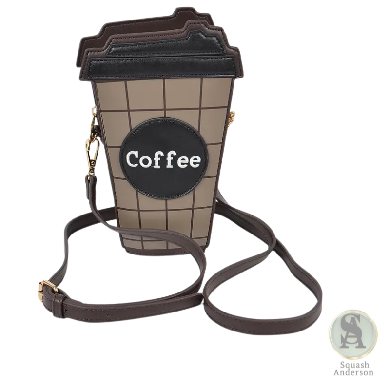 Coffee To-Go Cup Crossbody Bag