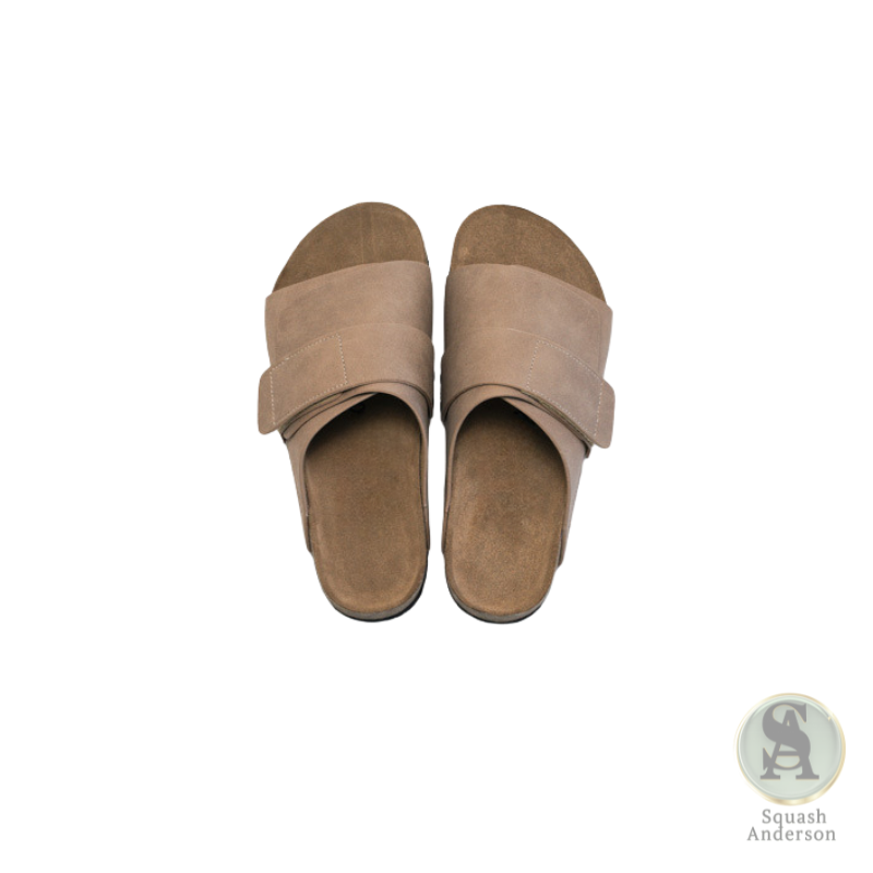 Taupe Slide – Luxe Comfort Sandal