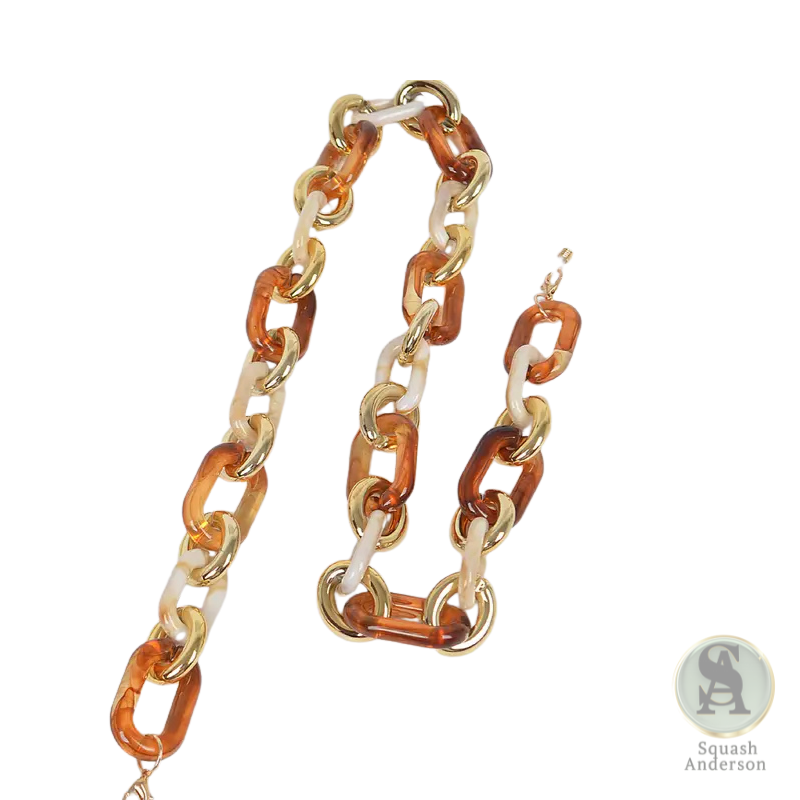 Amber Link Glasses Chain