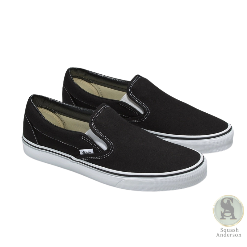 Vans Classic Slip-On Black/White Shoe
