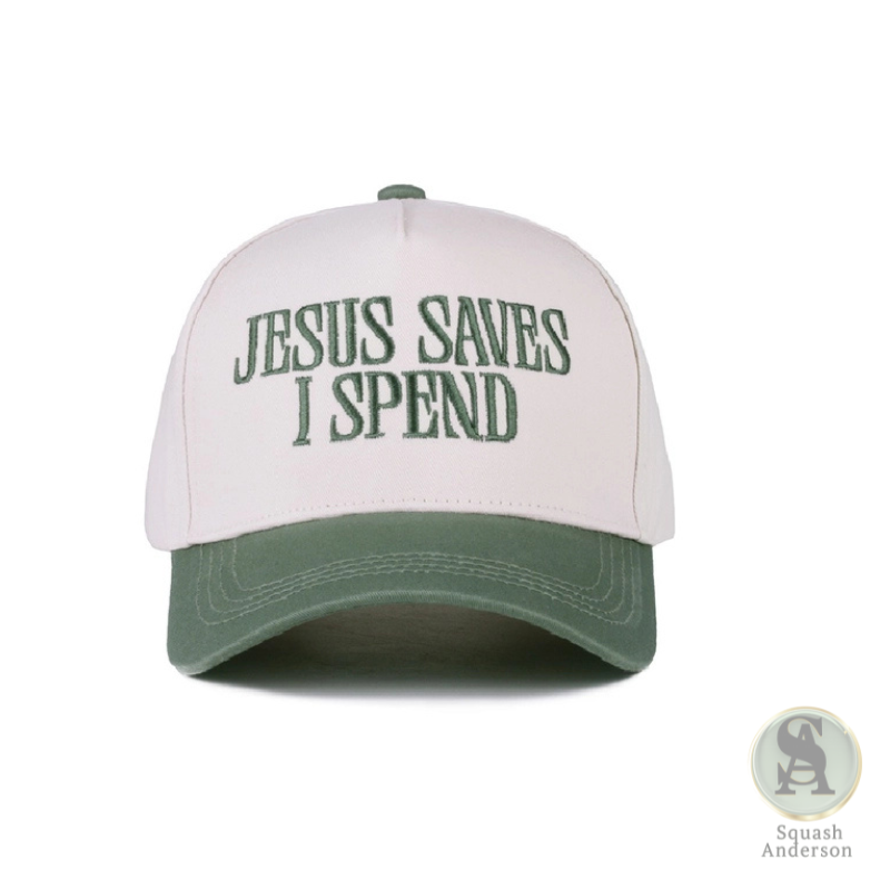 Jesus Saves I Spend Cap