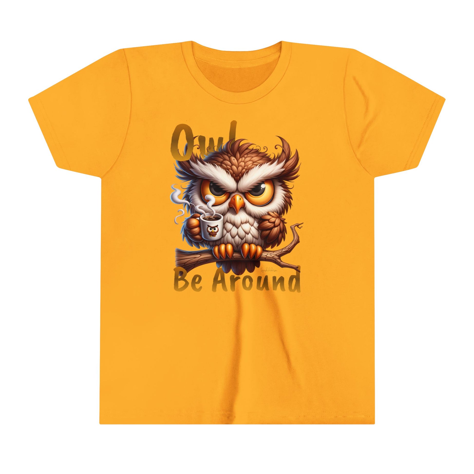 Owl Be Around Youth Short Sleeve Tee image 8