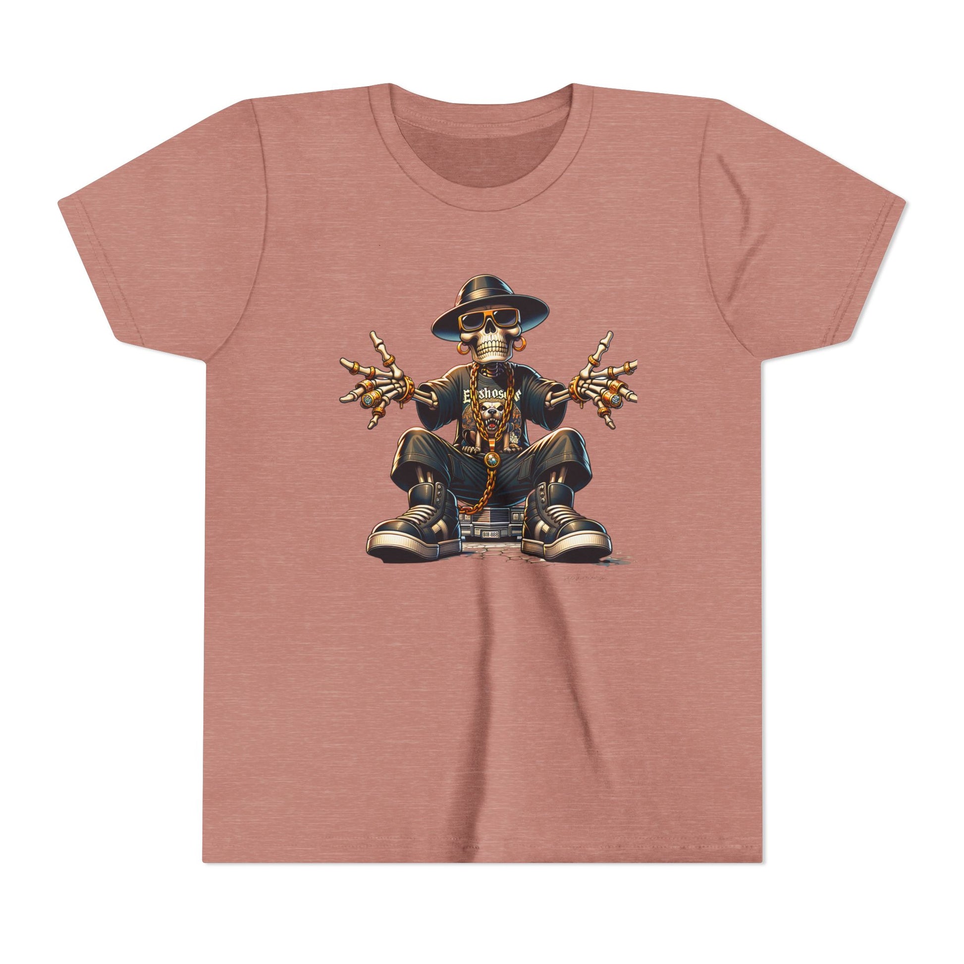 Chained Skeleton Youth Short Sleeve Tee image 8