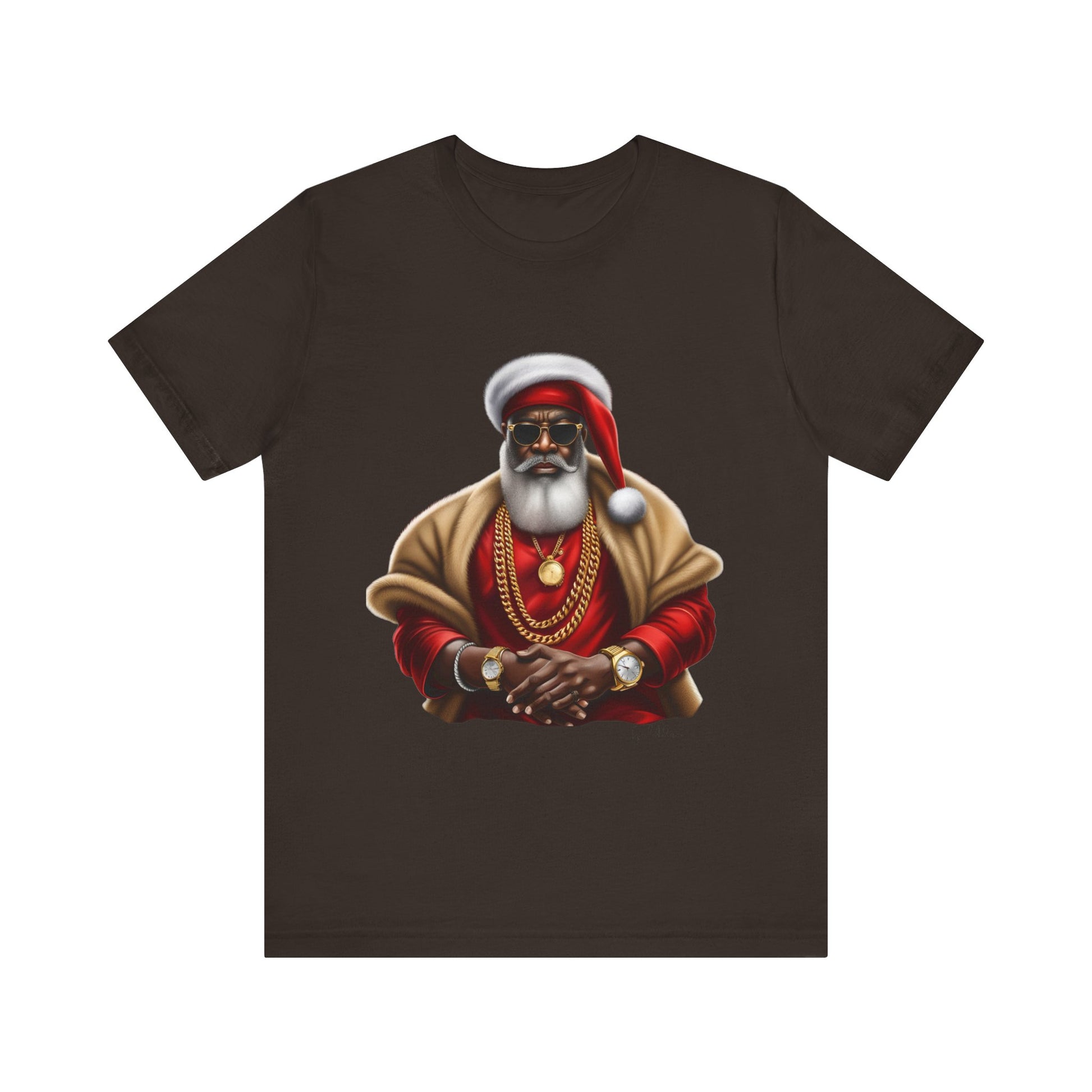 Santa Furr Zaddy Unisex Jersey Short Sleeve Tee image 4