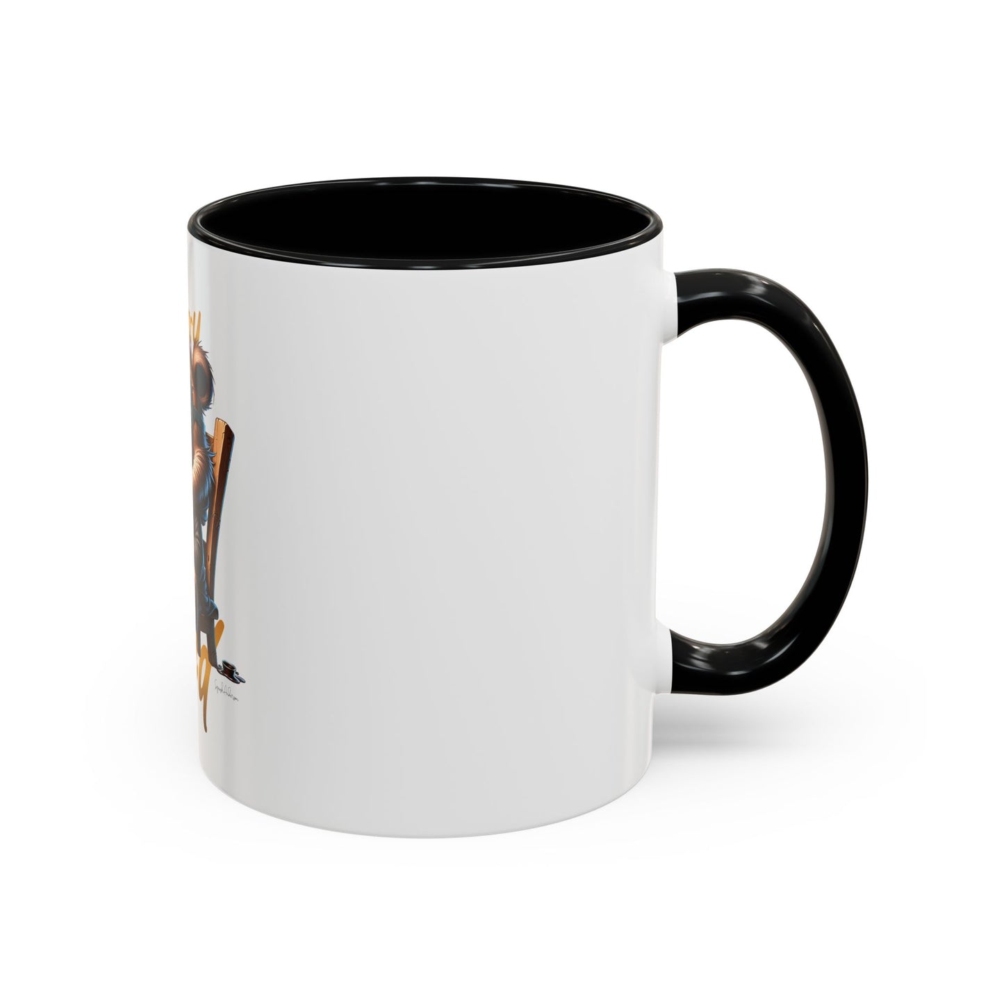 Beary Tired Accent Coffee Mug (11, 15oz) image 1