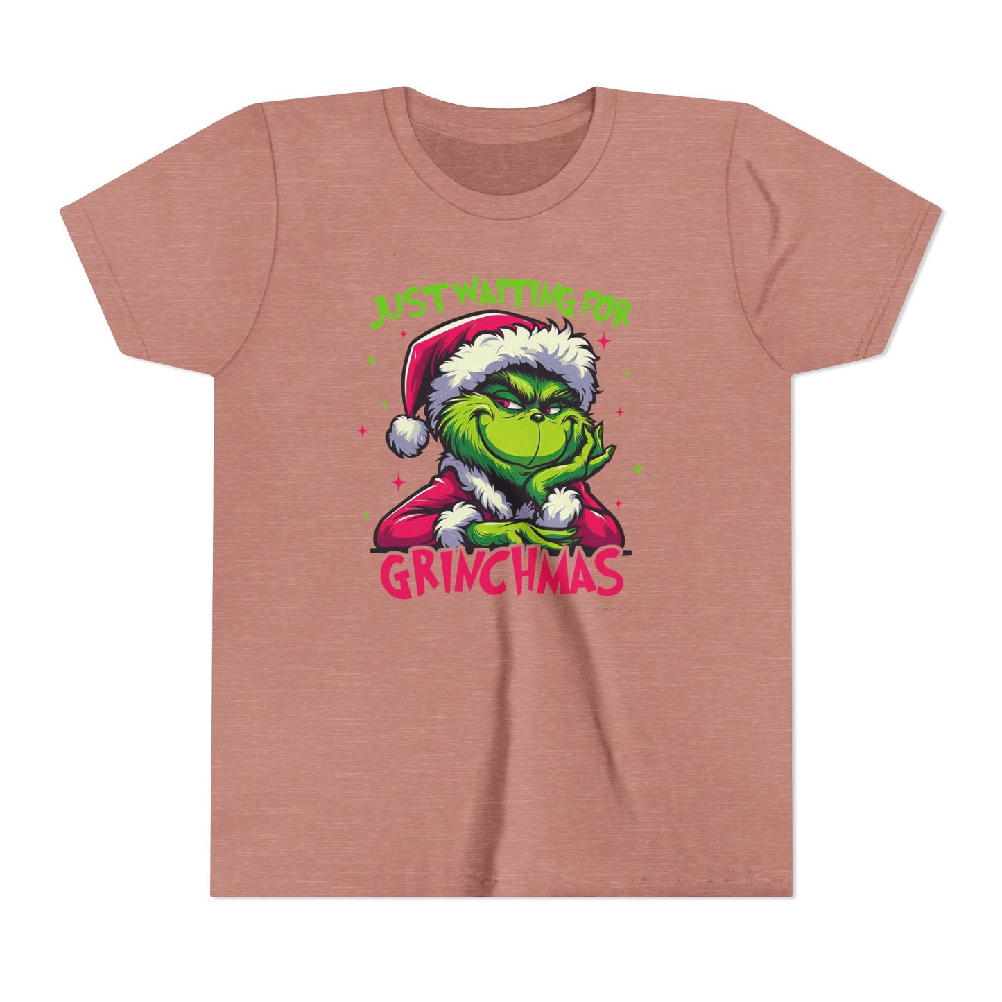 Grinchy Christmas Youth Short Sleeve Tee image 8