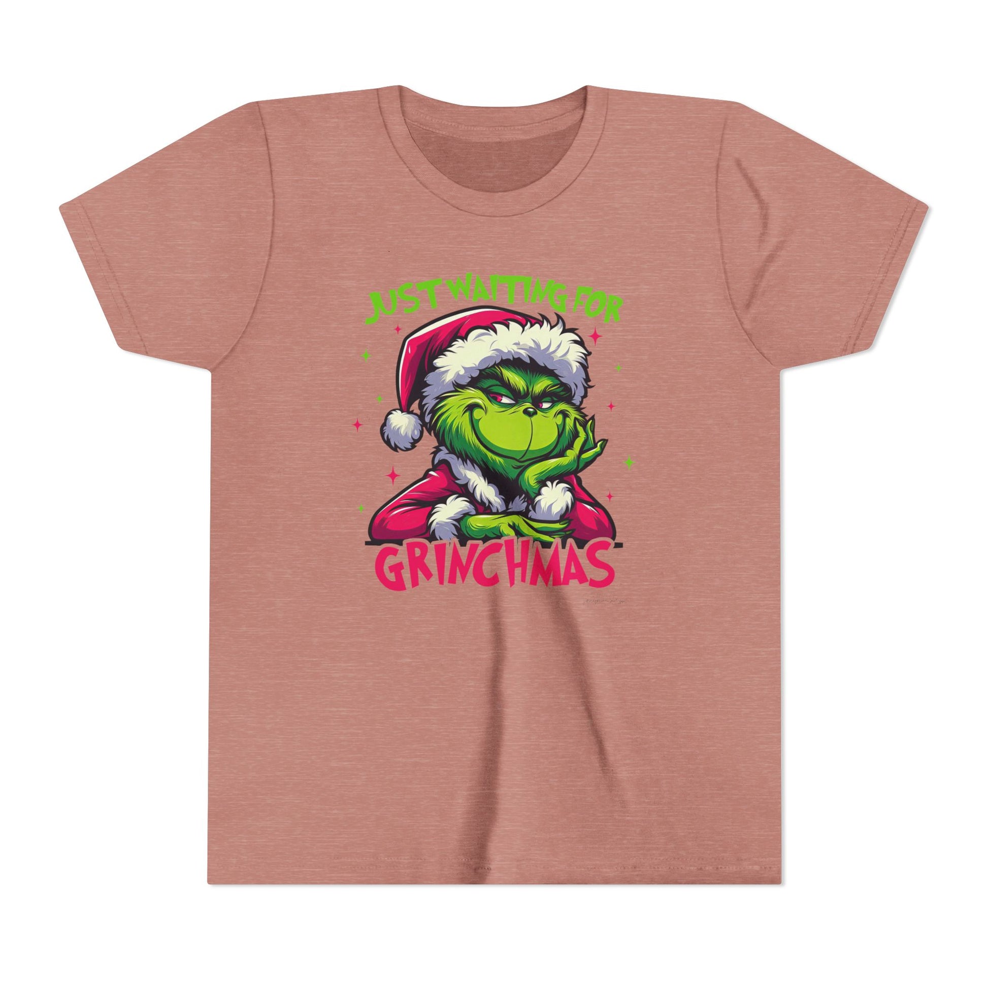 Grinchy Christmas Youth Short Sleeve Tee image 8