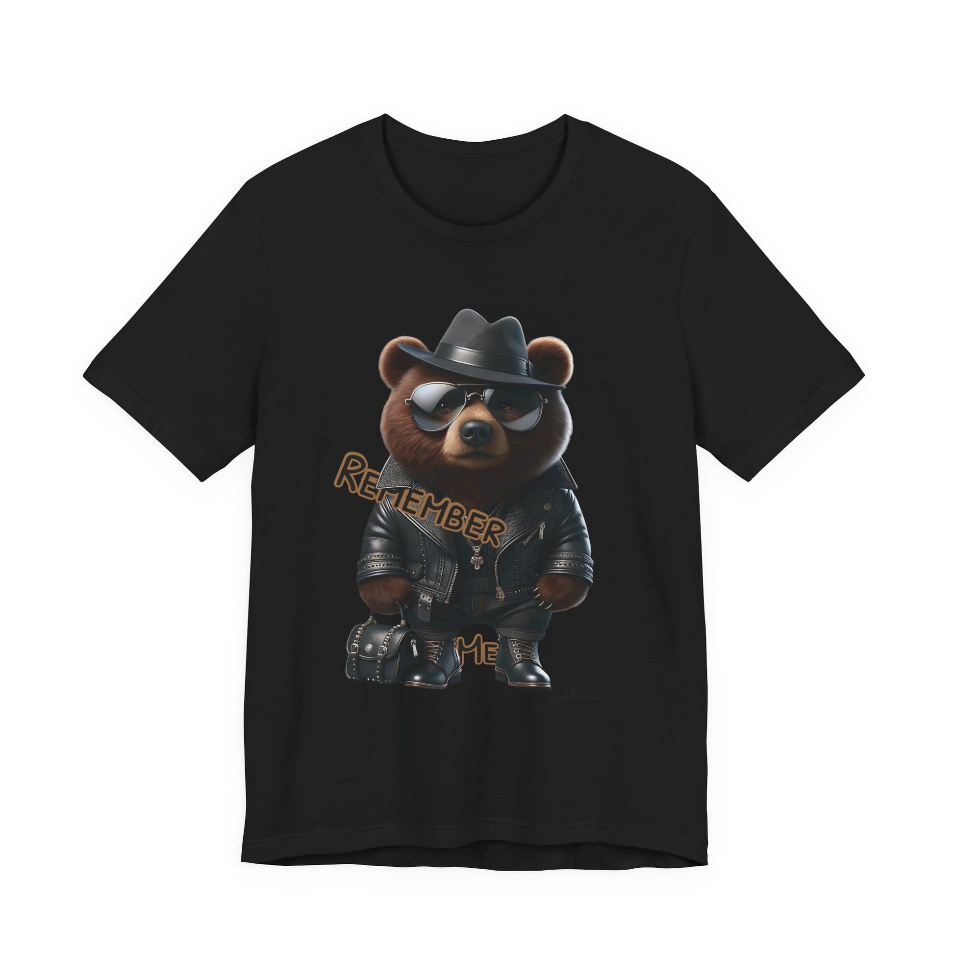 Remember Me Bear Unisex Jersey Short Sleeve Tee image 6