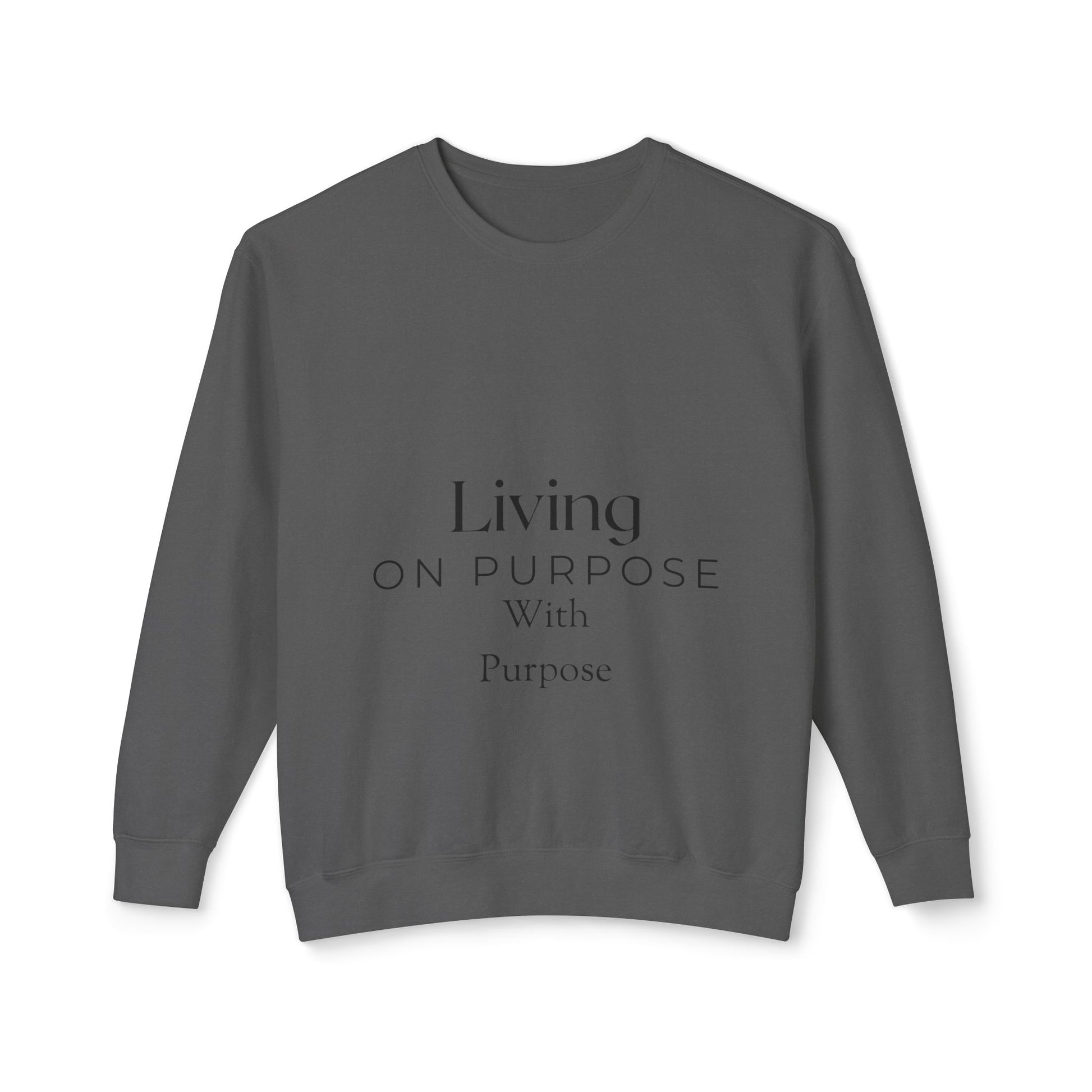 Living On Purpose Unisex Lightweight Crewneck Sweatshirt image 8