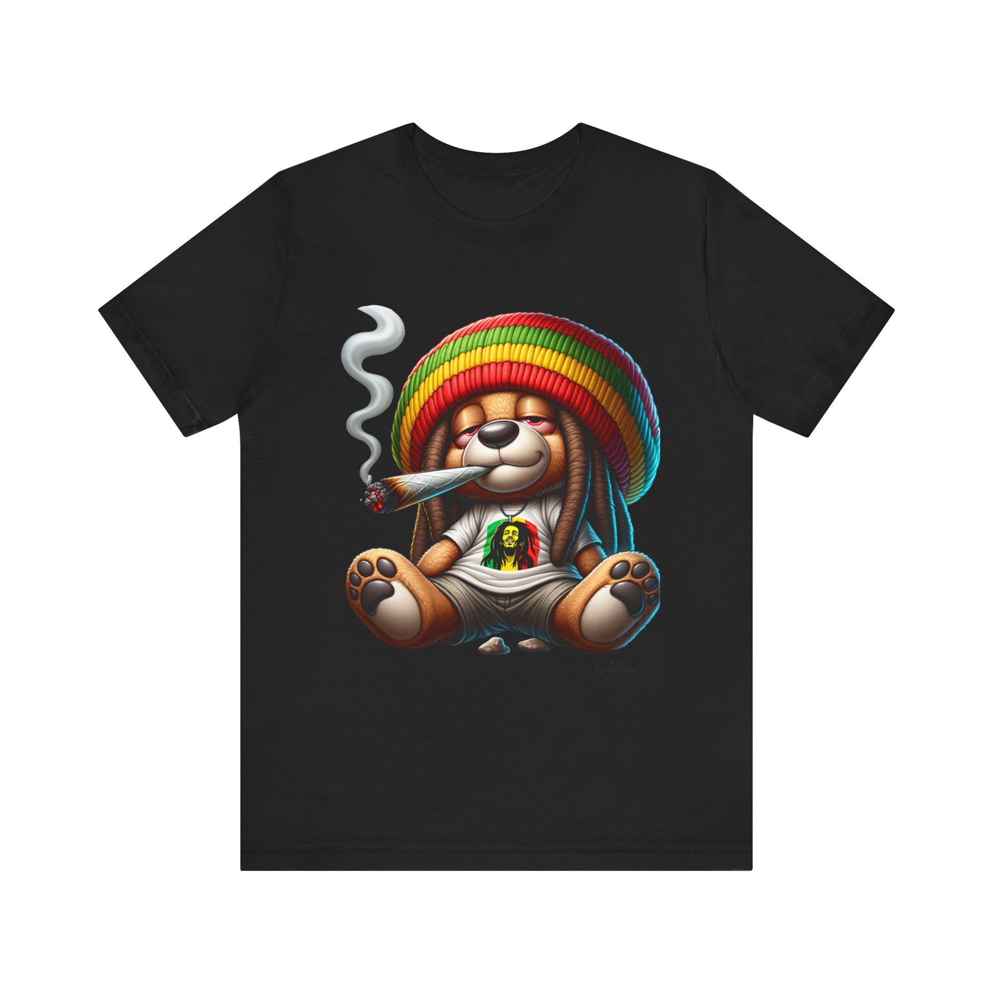 Rasta 1 Unisex Jersey Short Sleeve Tee image 4