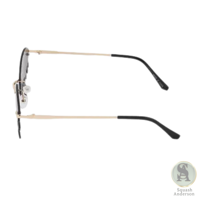 Retro Dripping Paint Oval Sunglasses