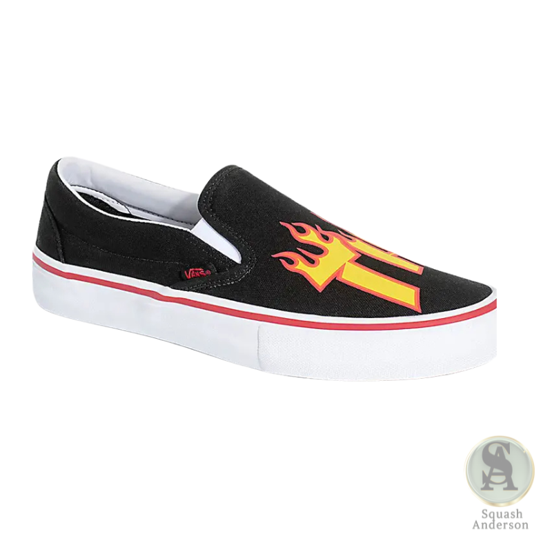Vans x Thrasher Slip-On Pro Black Shoe