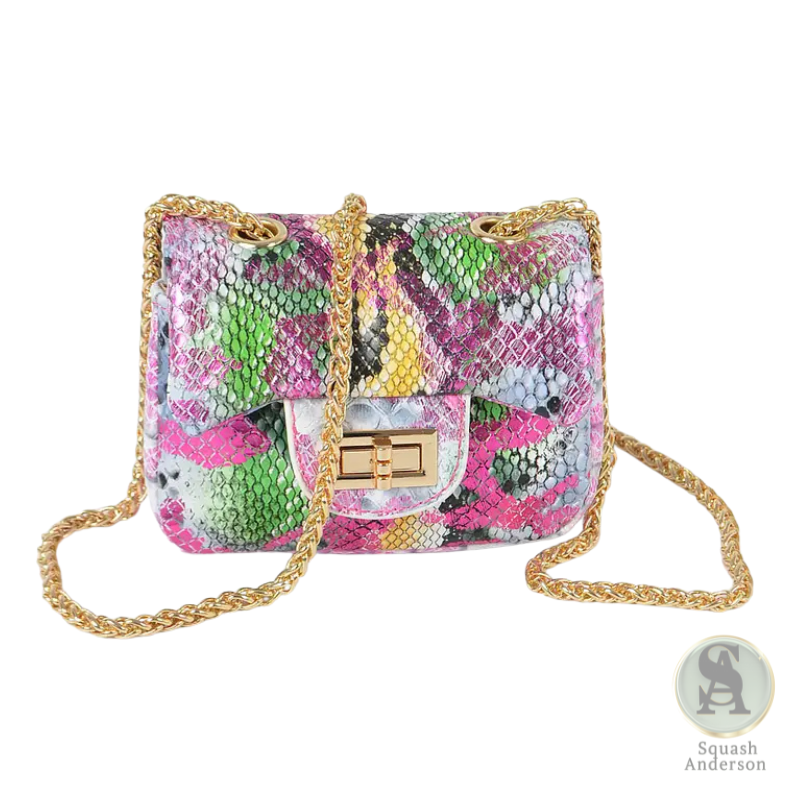 ColorPop Snake Print Mini Clutch