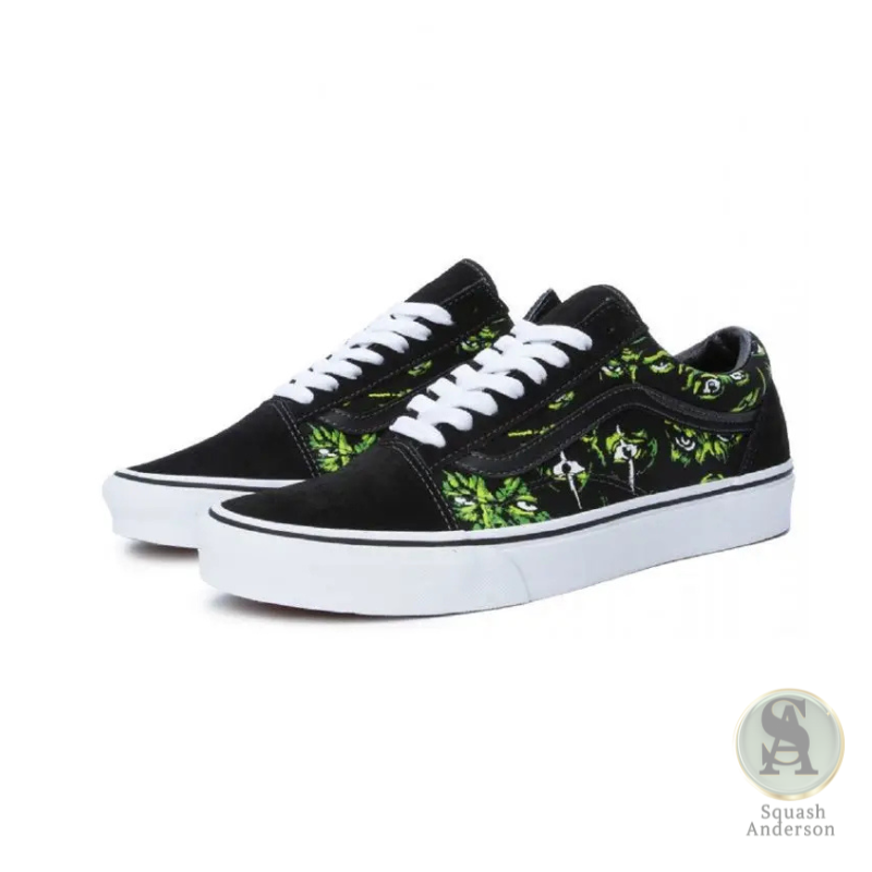 Vans Old Skool Eyes in the Dark Black / Green