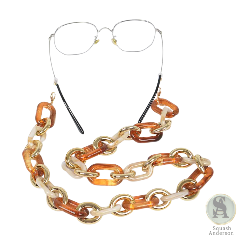 Amber Link Glasses Chain