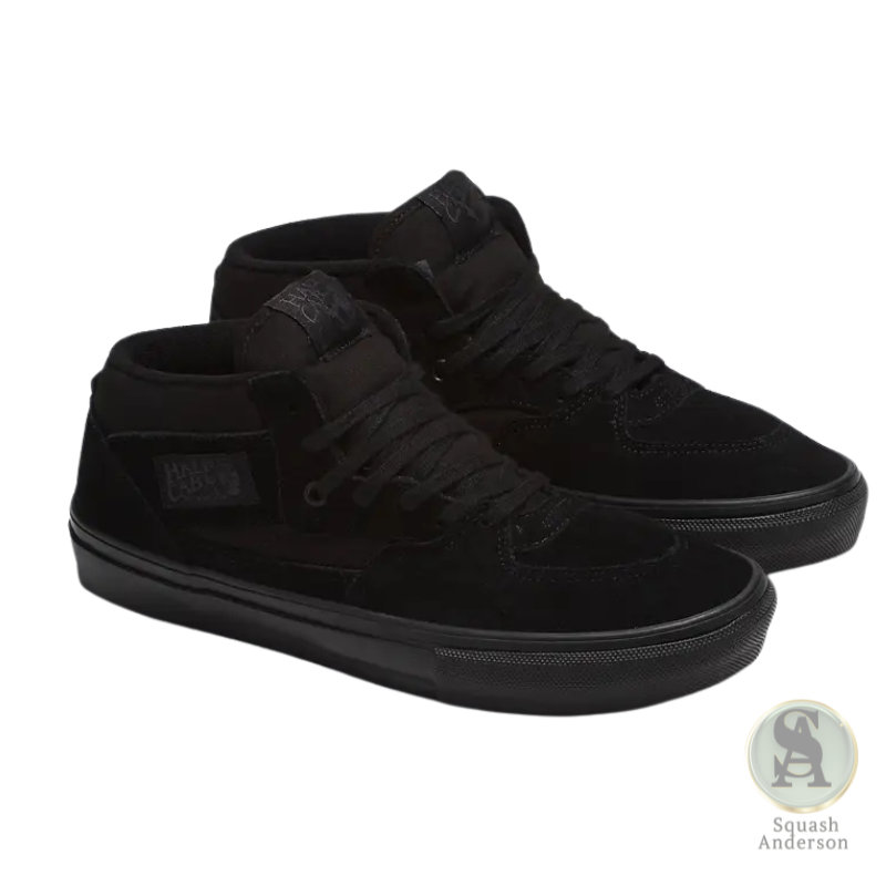 Half Cab All-Black Skate Sneakers