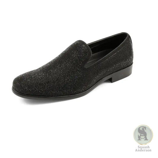 Dazzle Black Loafers