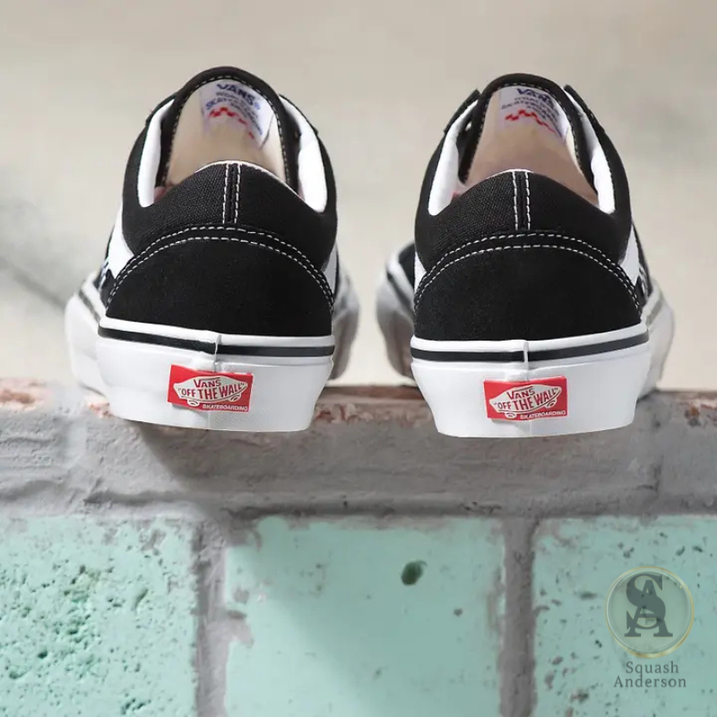 Vans Skate Old Skool Black and White Shoe