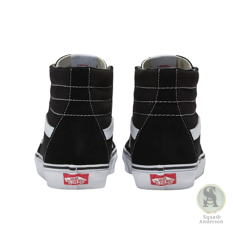 Blackout High-Top Canvas Sneakers