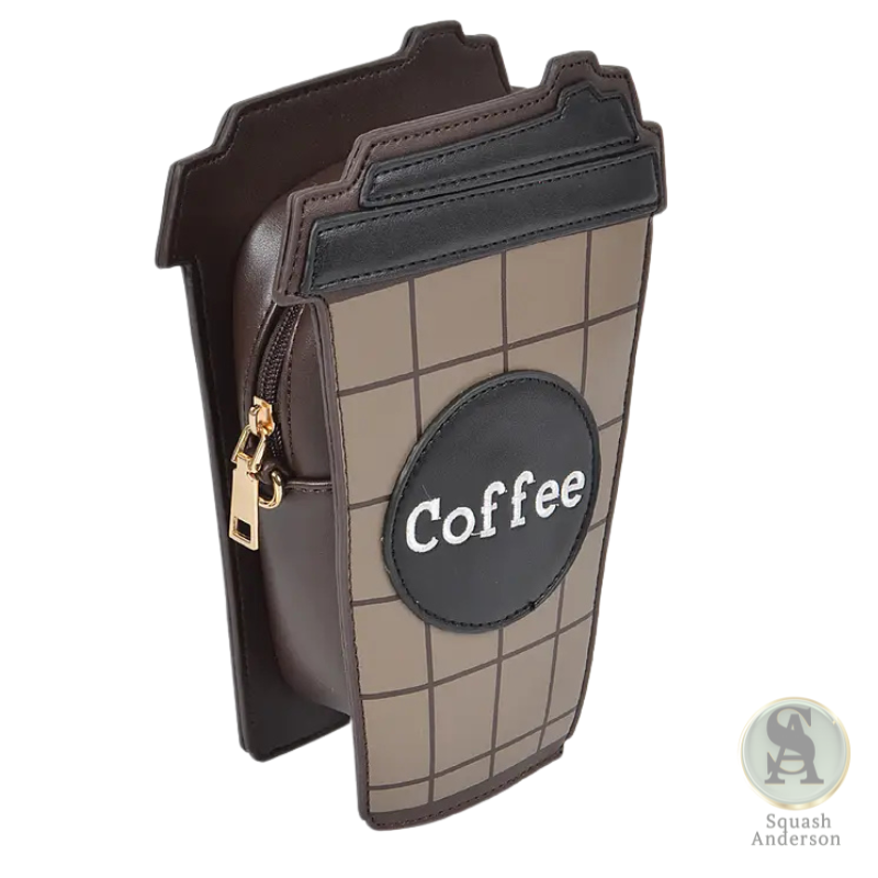 Coffee To-Go Cup Crossbody Bag