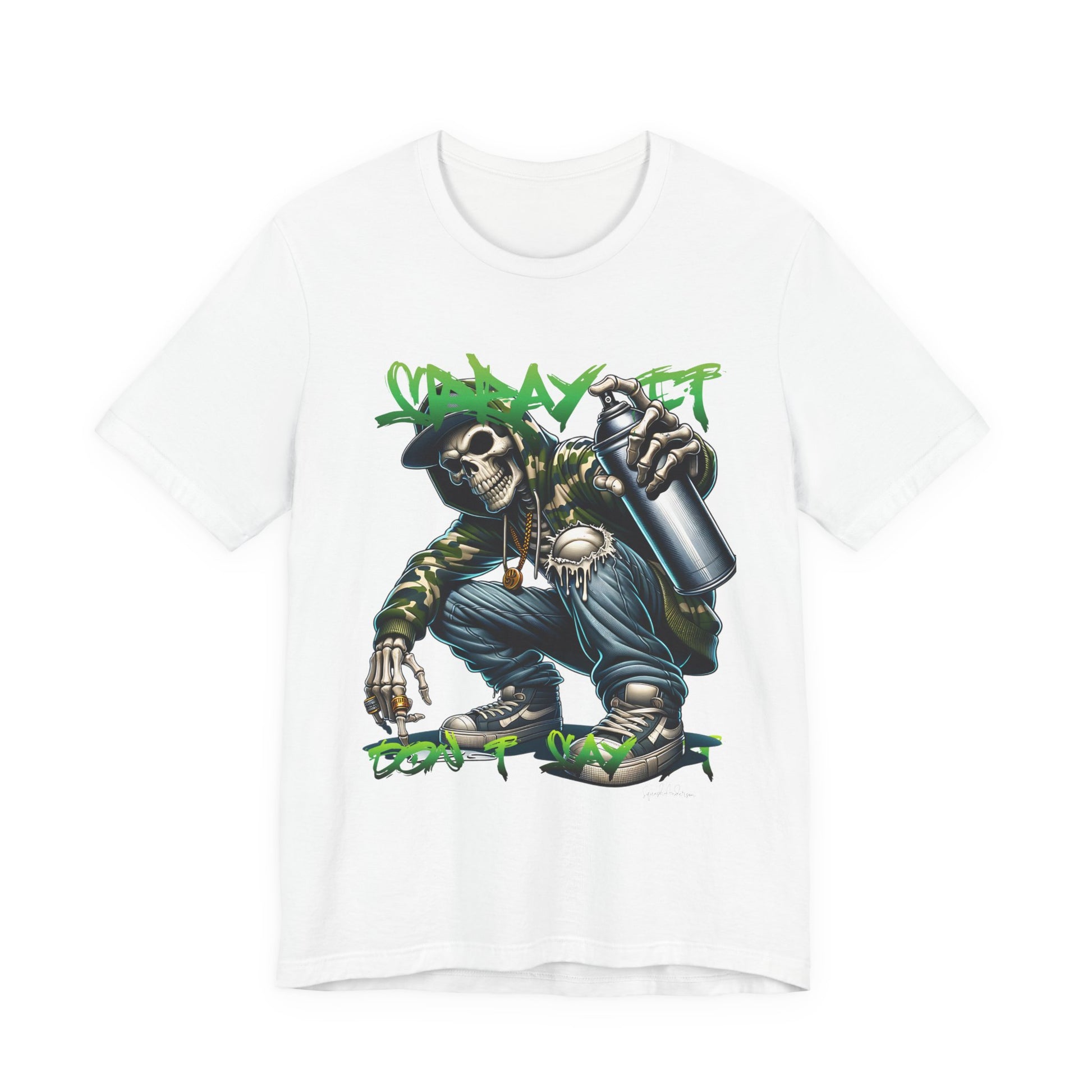 Spray it Don’t Say Unisex Jersey Short Sleeve Tee image 2