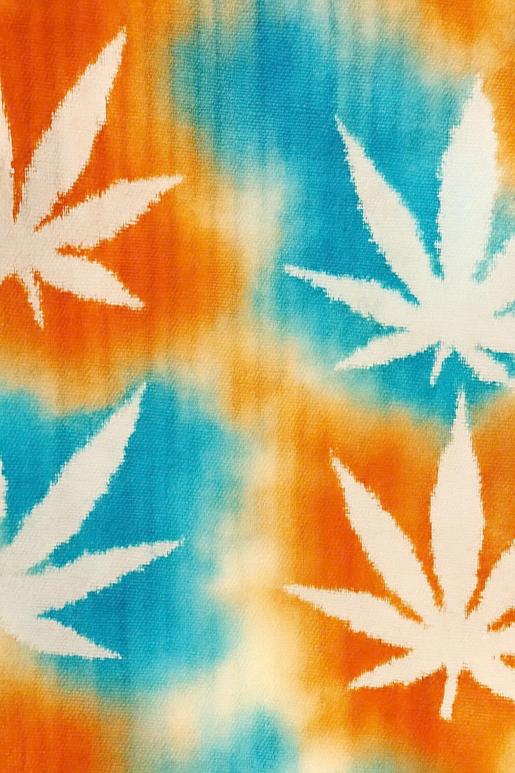 Sunset Leaf Tie-Dye image 1