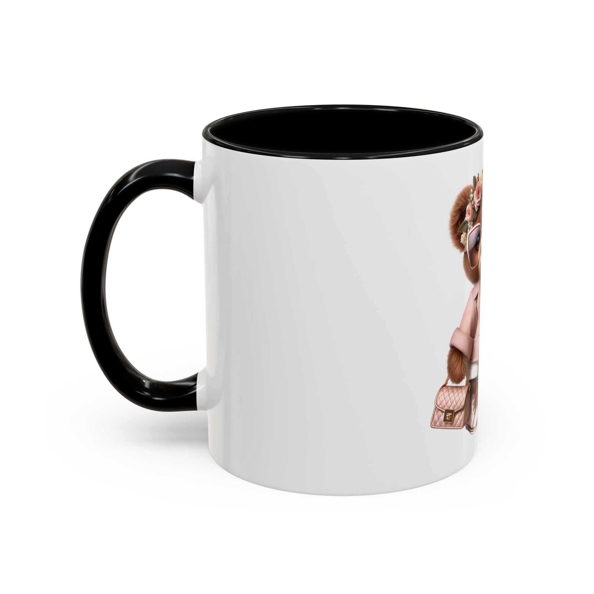 Cute Bear Accent Coffee Mug (11, 15oz) image 2