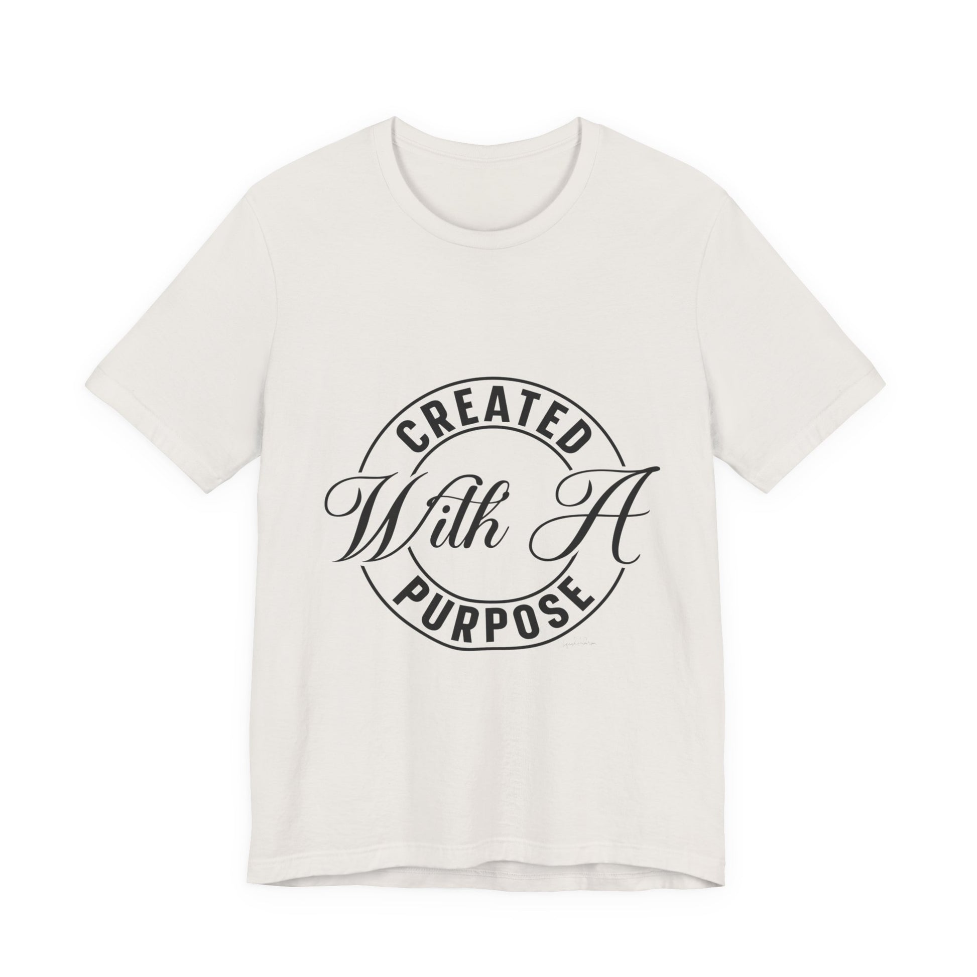 Created with a purpose Unisex Jersey Short Sleeve Tee image 10