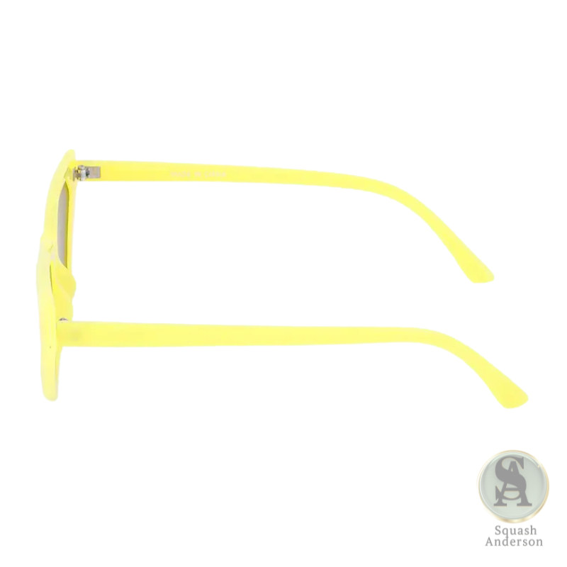 Edgy Geometric Cat Eye Sunglasses