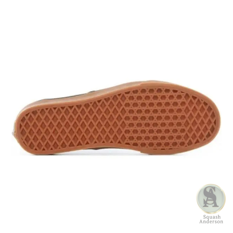 Black Rubber Low-Top Sneakers