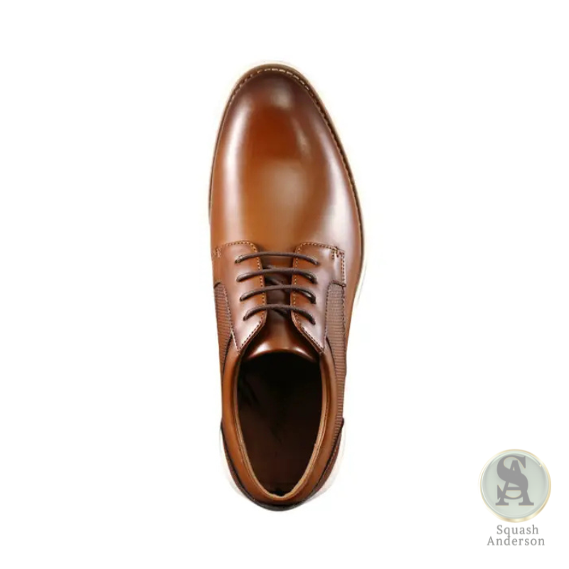 Alec Cognac Smart-Casual Oxfords