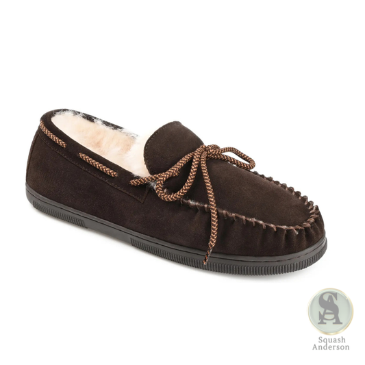 Territory Meander Genuine Sheepskin Moccasin Slipper
