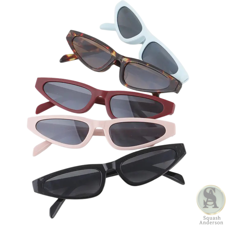 Retro Sharp Cat Eye Sunglasses